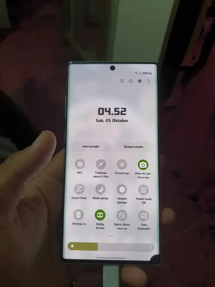 Jual lcd copotan samsung note 10 plus