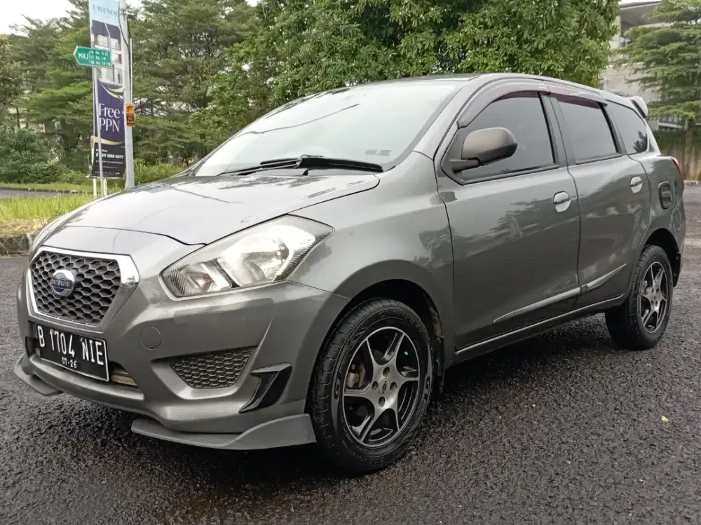 Datsun GO + Panca T Option (Komplit) 3 seat 2015 Abu2 Istimewa Sekali