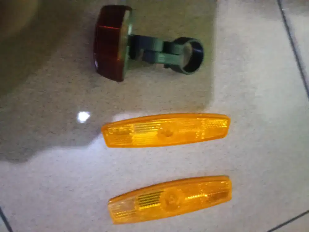 Lampu sepeda + mica lampu murah