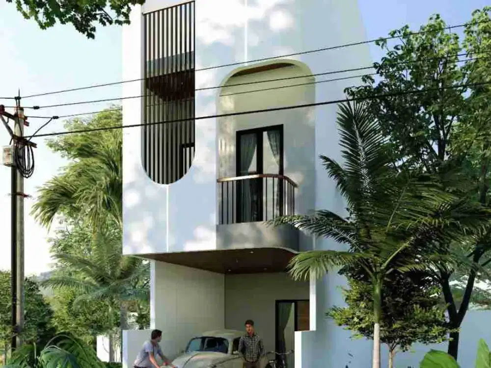 Rumah Townhouse Di Utan Kayu Matraman GRV (Akses 2 Mobil) Di Jakarta Timur Dekat Jakpus
