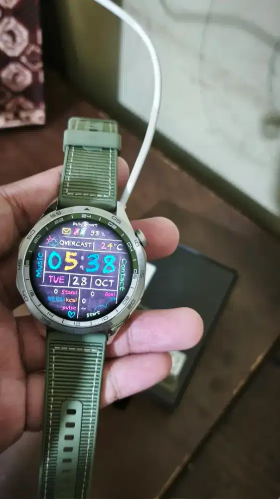 Huawei GT 4 Mulus strap Hijau