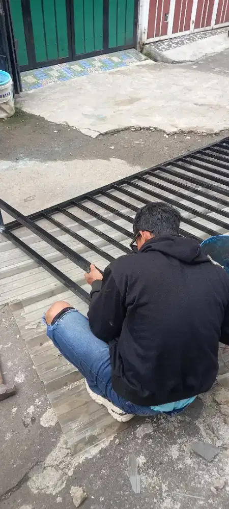 Tukang las service pagar murah