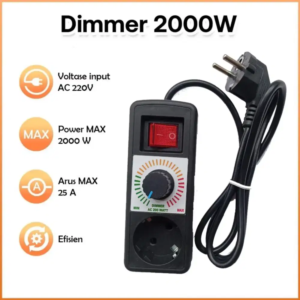 Dimmer gerinda dimer alat pengatur kecepatan