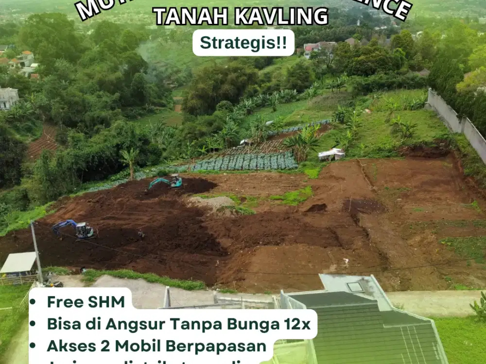 Peluang Bisnis Kost! Kavling 139M² FREE SHM, 15 Menit UNJANI, Hanya Rp 3.4 Jt/m²