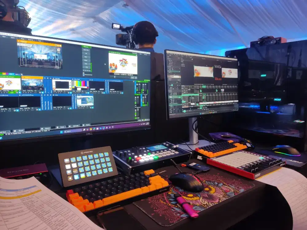 Teknisi streaming/multicamera