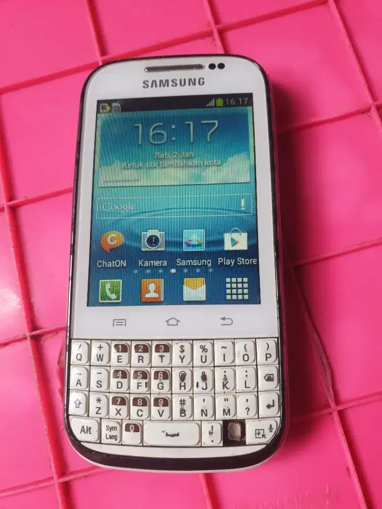 Samsung Galaxy Chat B5330 Hsdpa Normal ada minus