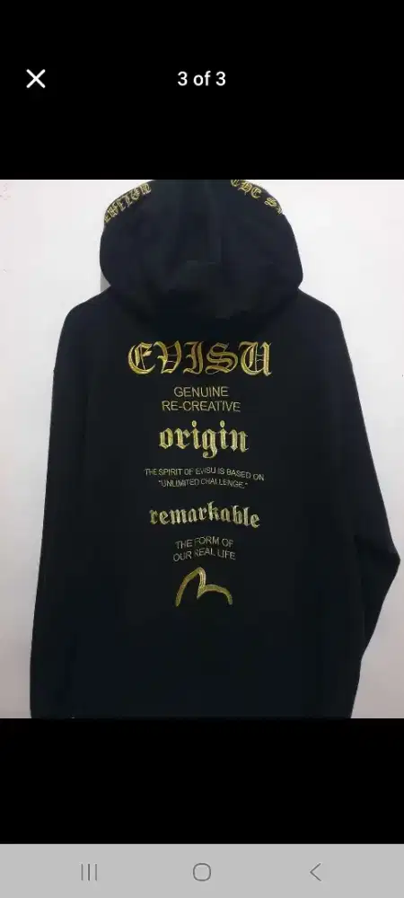 Hoodie Evisu Rare Collector Item