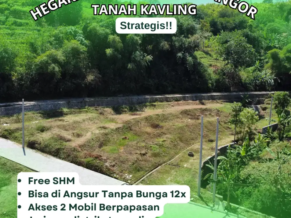 LOKASI EMAS! Kavling Jatinangor 8 Menit Tol Cileunyi, Selangkah ke UNPAD