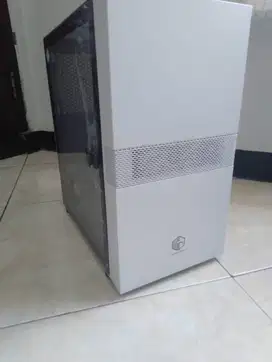Cube Gaming OZLLO All White - LEFT SIDE GLASS DOOR PSU dijual Cepat BU