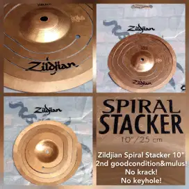 Cymbals Zildjian Spiral Stacker 10 inch