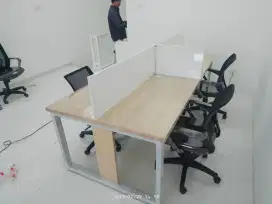 Meja partisi/kubikal sekat atas P120xL56xT75cm