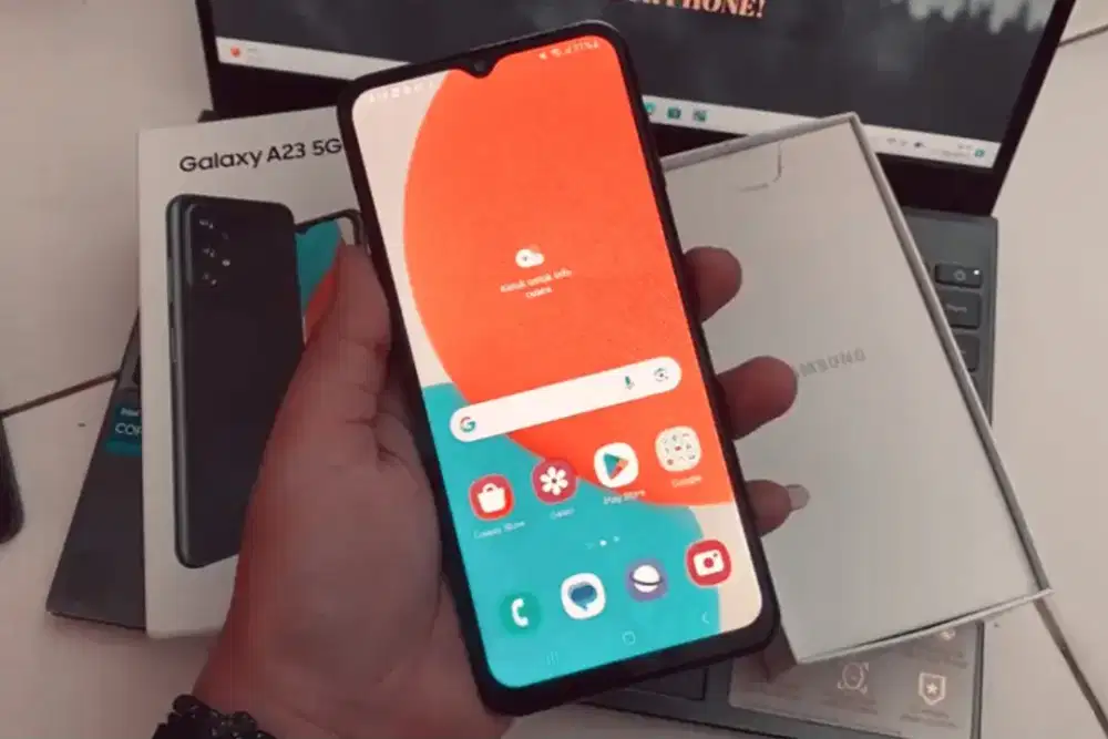 SAMSUNG Galaxy A23 5G RAM 6/128gb Black Fullset
