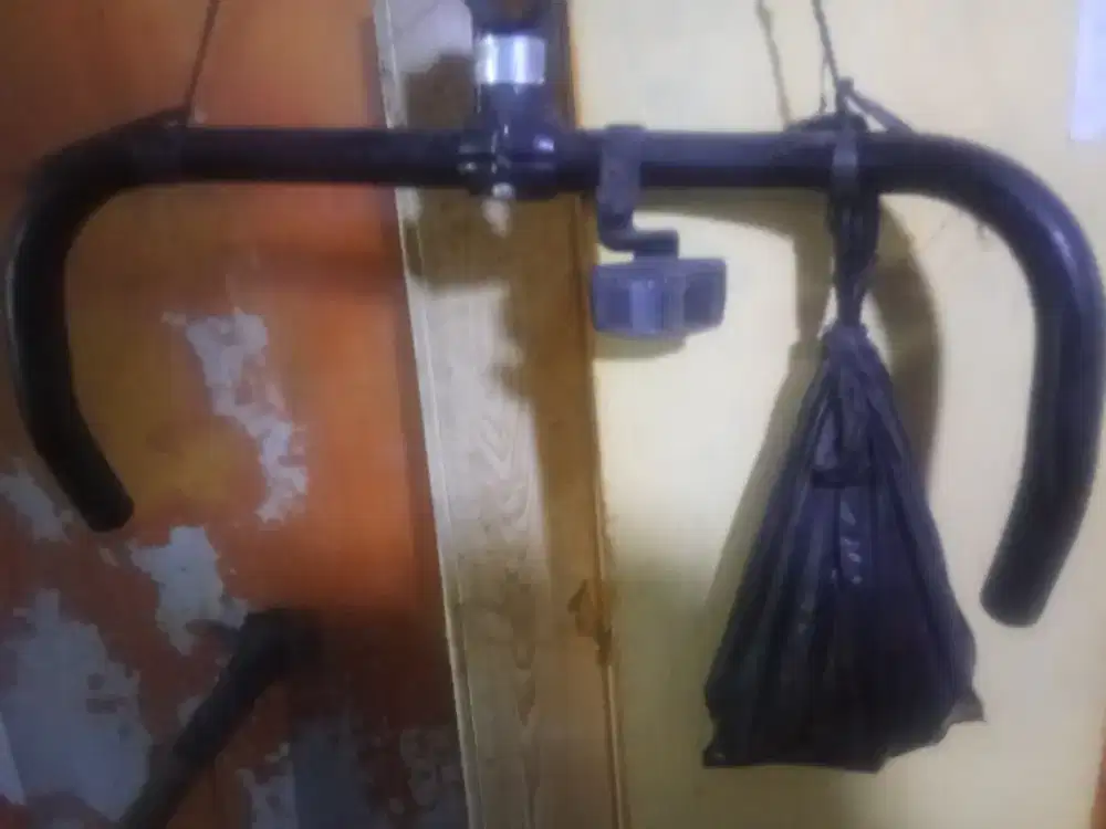 Murah Stang sepeda federal lengkap dengan stem dan lampu mica