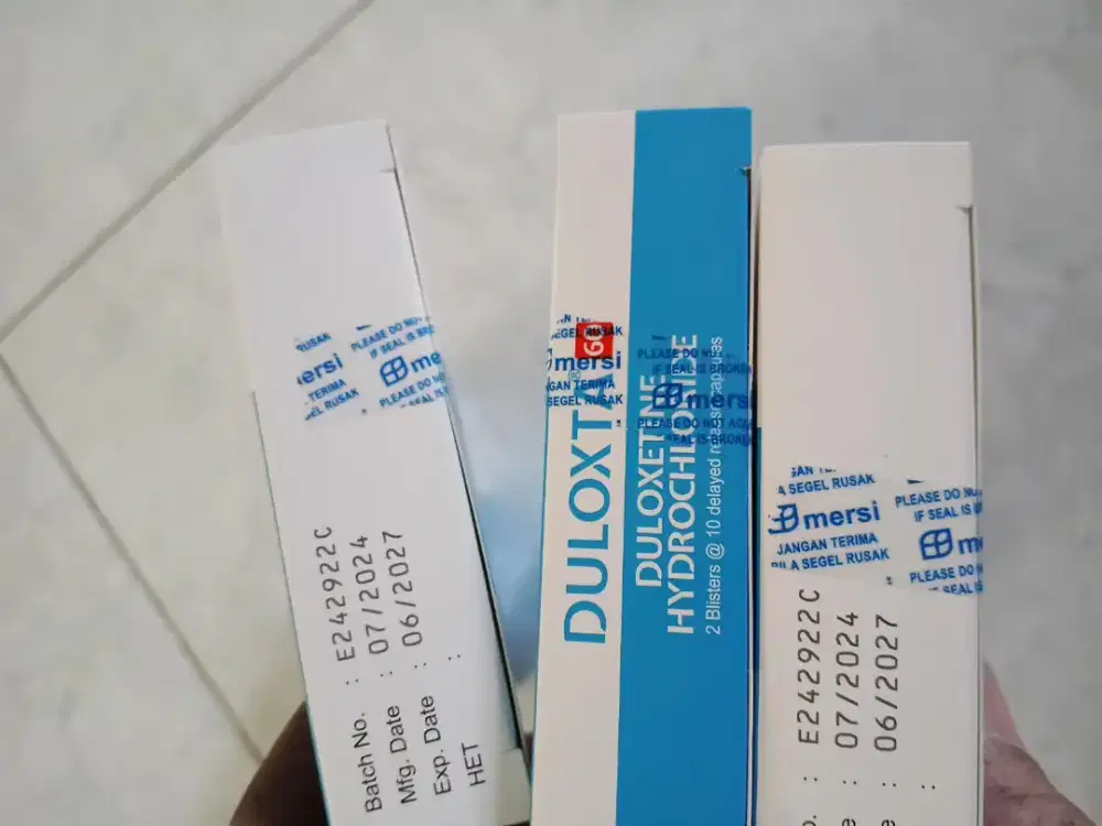 Suplemen duloxta Obat paten sangat bangus Baru Masih segel