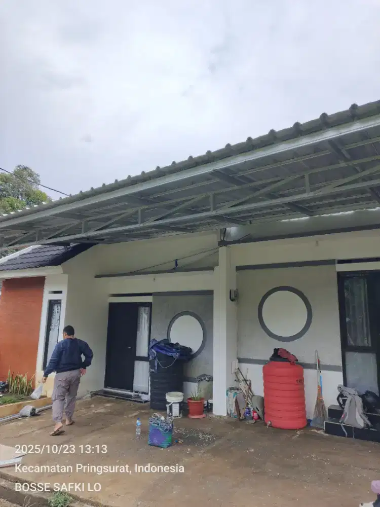 #KANOPI TERAS BAJA RINGAN SOLUSI TERAS BASAH DAN BOCORR