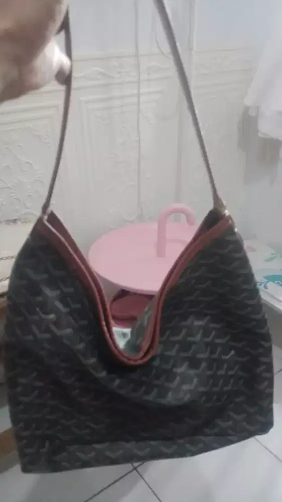 Tas goyard PL warna coklat