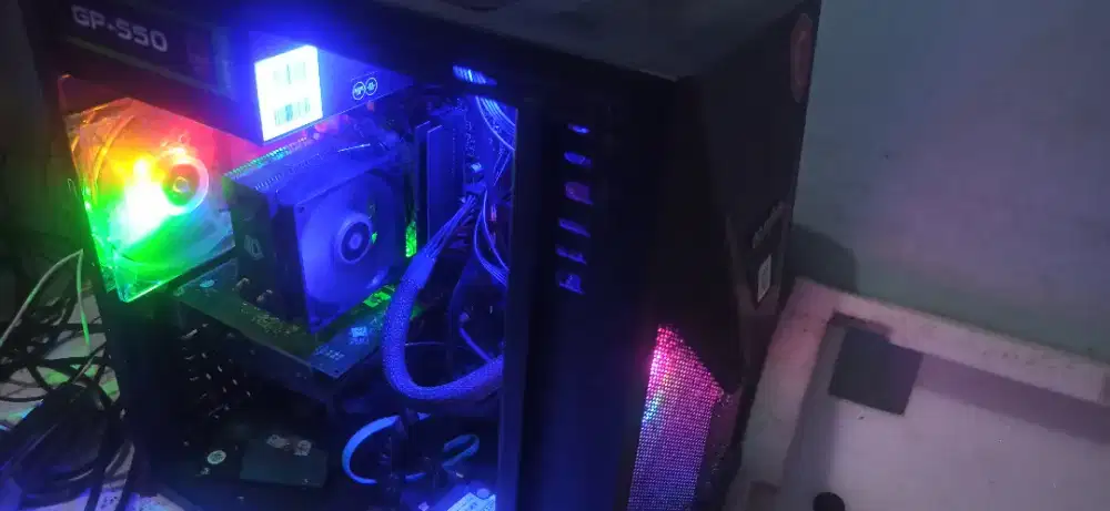 Intel core i3 gen 10+gtx1050ti full sett
