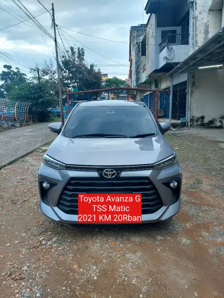 Avanza G TSS Matic 2022 Pemakaian