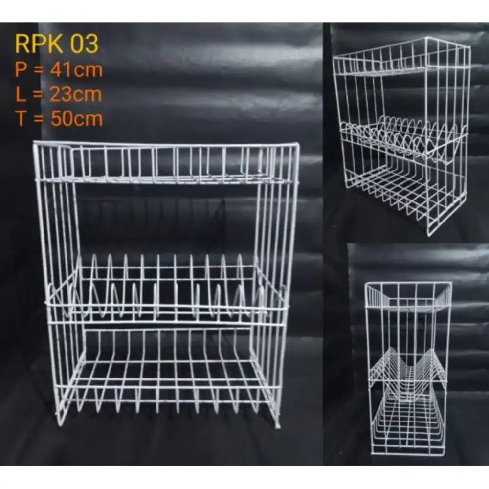 Rak piring minimalis anak kost