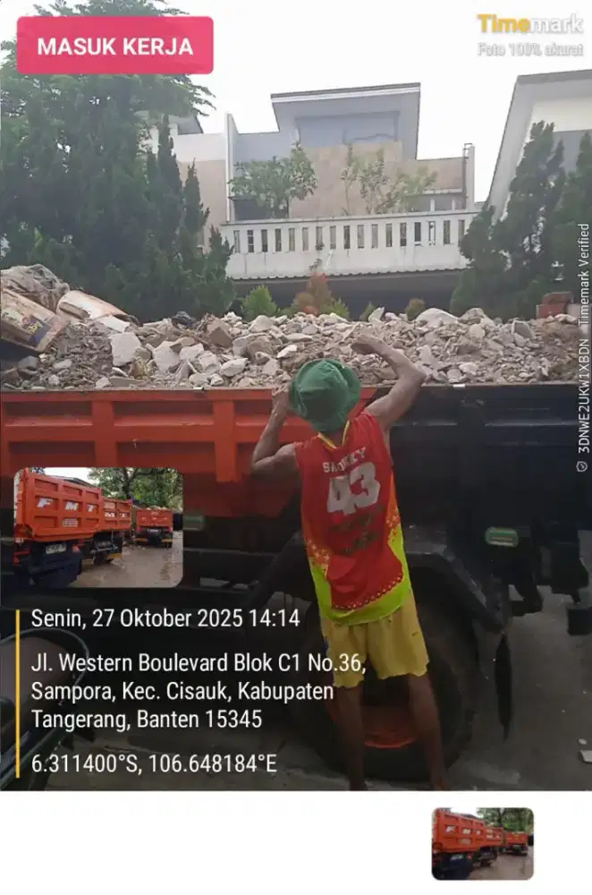 Jasa angkut puing dan buang tanah