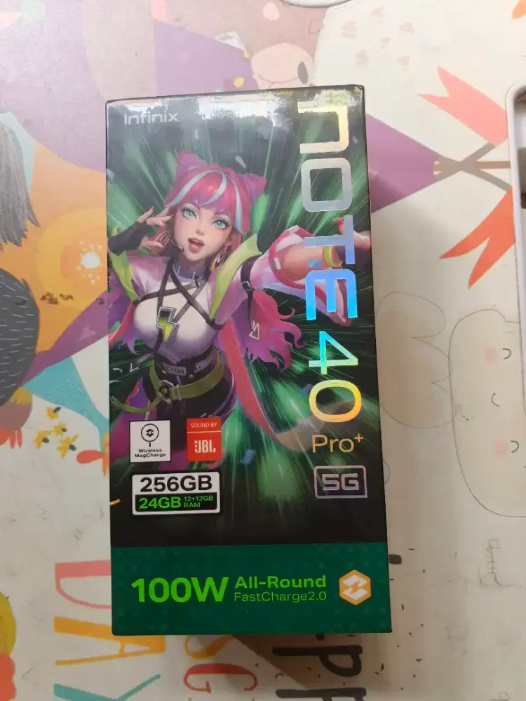 Infinix Note 40 Pro+ 5G Segel Garansi Resmi