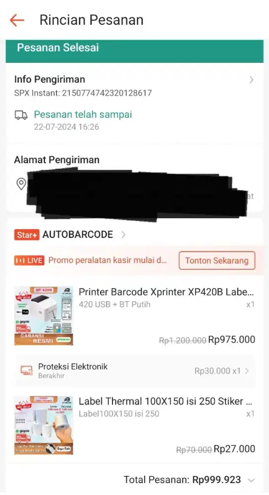 Printer Bluetooth USB