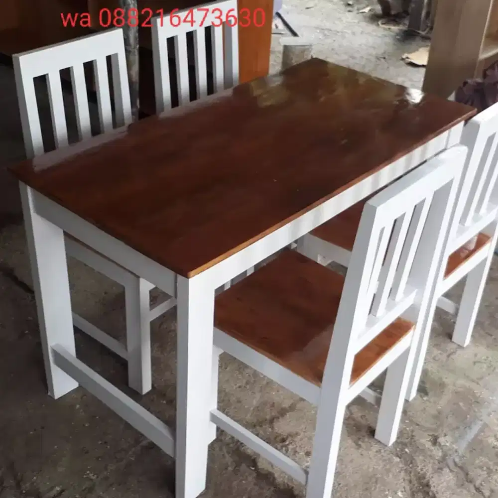 Meja kursi cafe dan makan