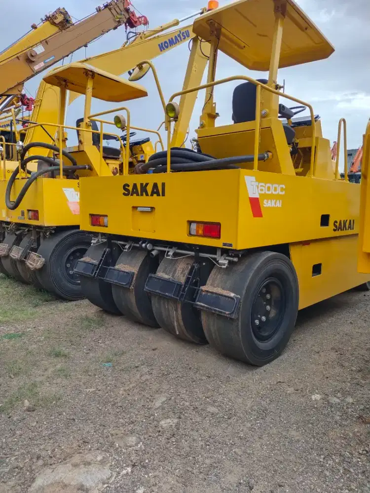 Tire Roller Sakai T600C Tahun 2025