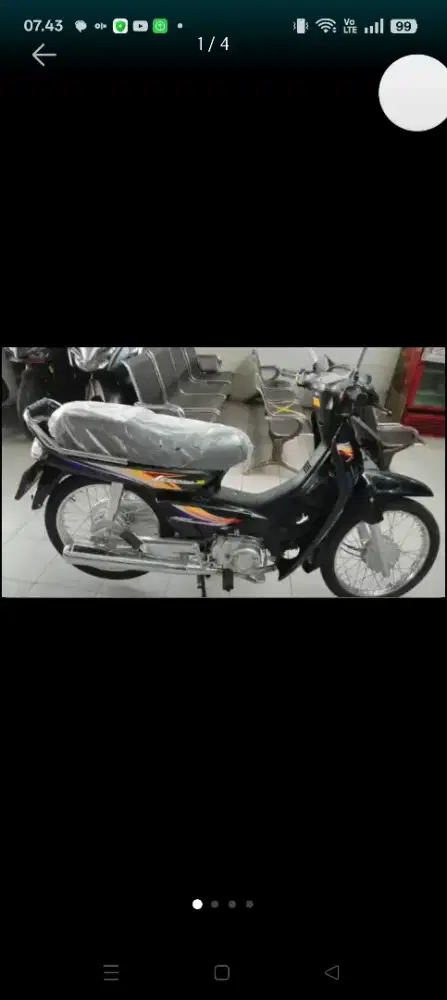 Legenda th 2001 mesin body Gress TT kredit
