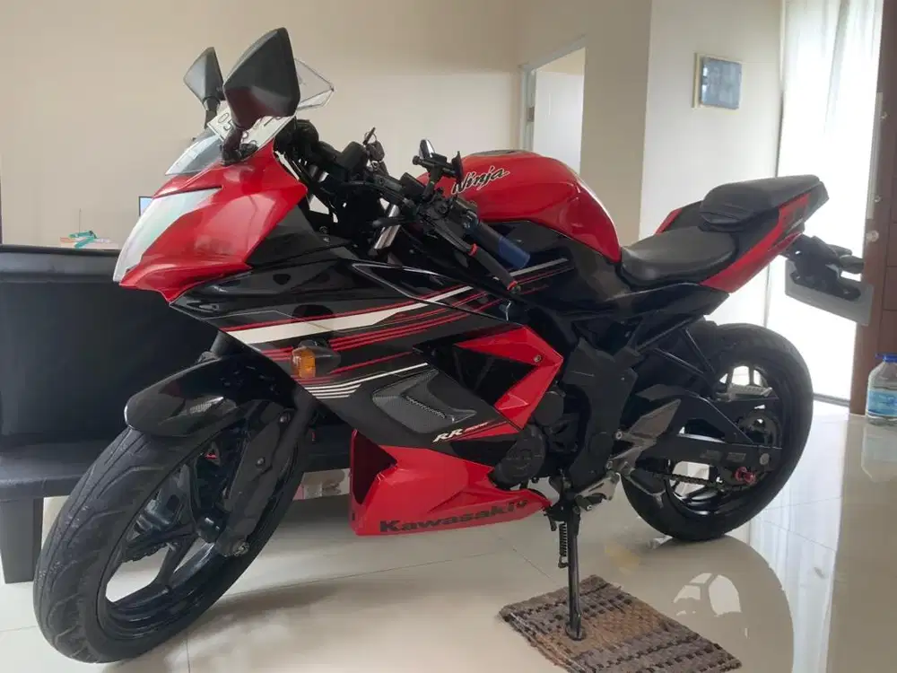 Kawasaki Ninja Merah Mono 250cc Tahun 2015, Surat Lengkap, Pajak On