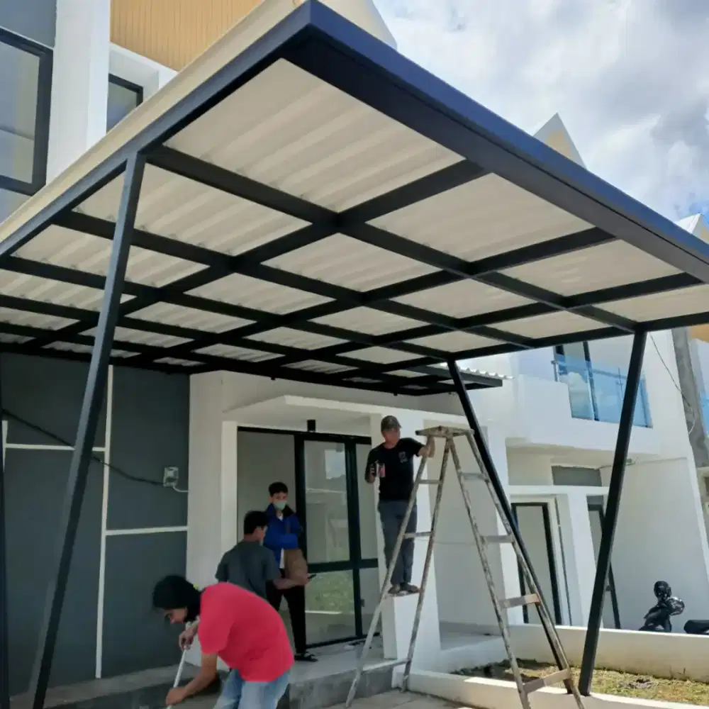 Kanopi Alderon atap bergaransi resmi