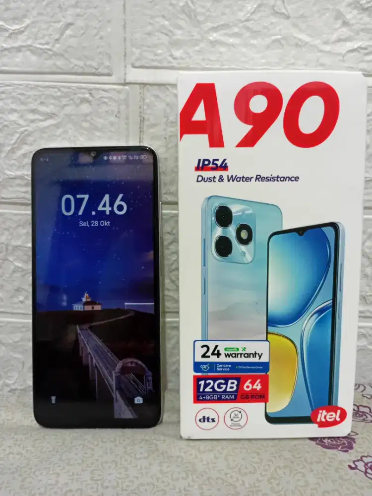 ITEL A90 4/64 GB SPACE TITANIUM