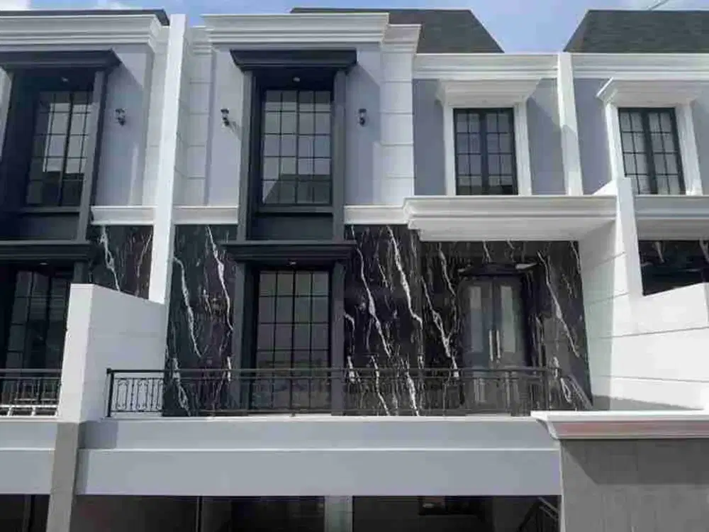 Rumah mewah 3 lt 3M dekat tol bambu apus jakarta timur