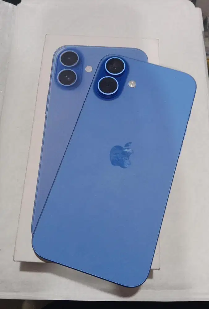 Jual IPhone 16 plus 256 i box BH 100