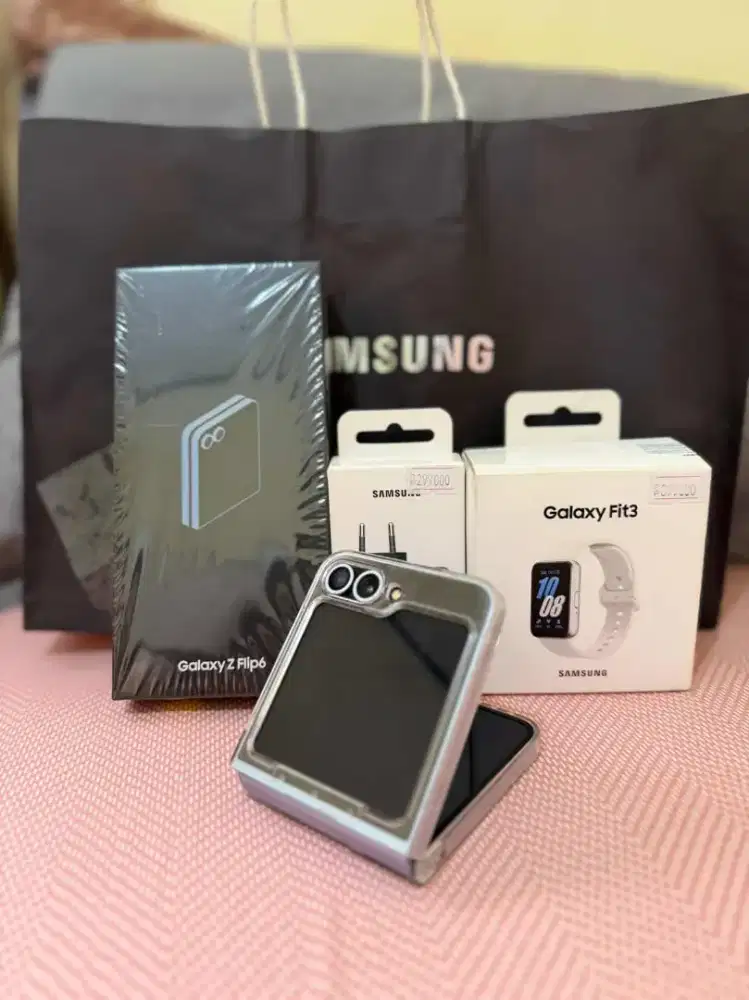 Samsung Flip 6 + Watch Fit3