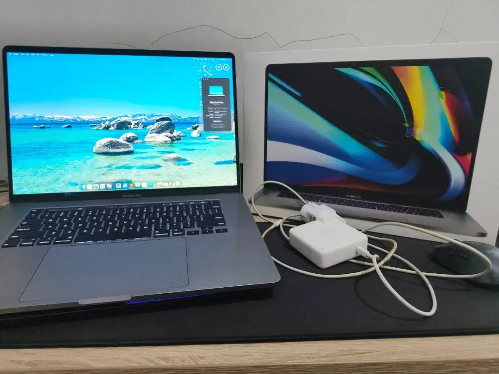 Nego MacBook Pro 16 inch 2019 Core i7 16/512Gb Fullset Box Cas Ori