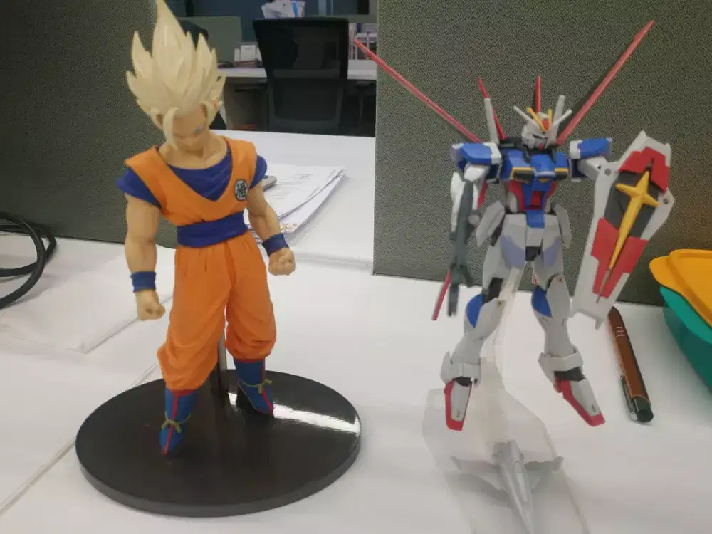 Borongan Goku Original banpresto dan Gundam Fullset