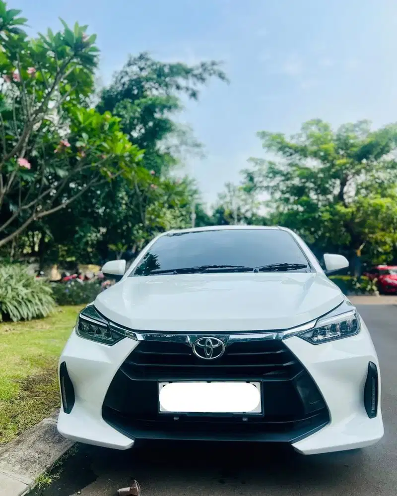 Toyota Agya G CVT Putih 2023 Matic NIK 2023 Pajak Mei 2026 KM Reccord