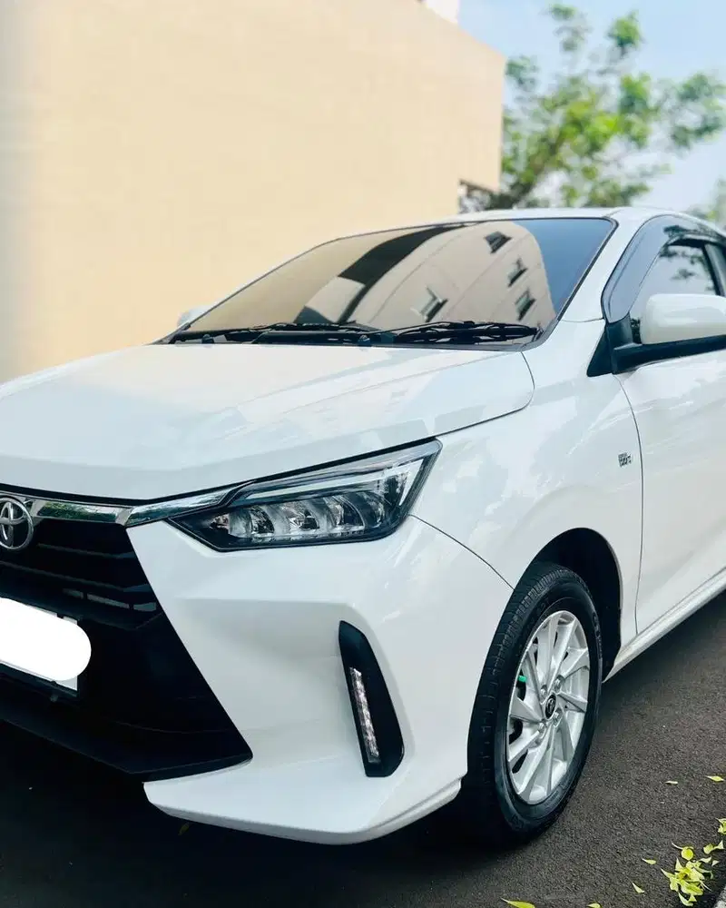 Toyota Agya G CVT Putih 2023 Matic NIK 2023 Pajak Mei 2026 KM Reccord