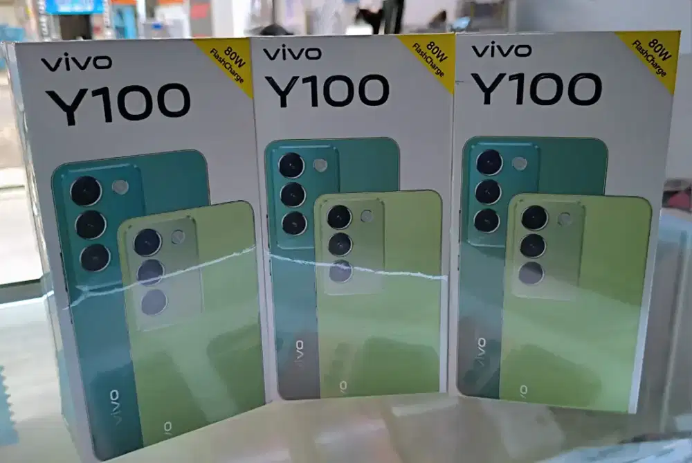 VIVO Y100 4G 8GB+128GB BNIB Garansi Resmi Indonesia