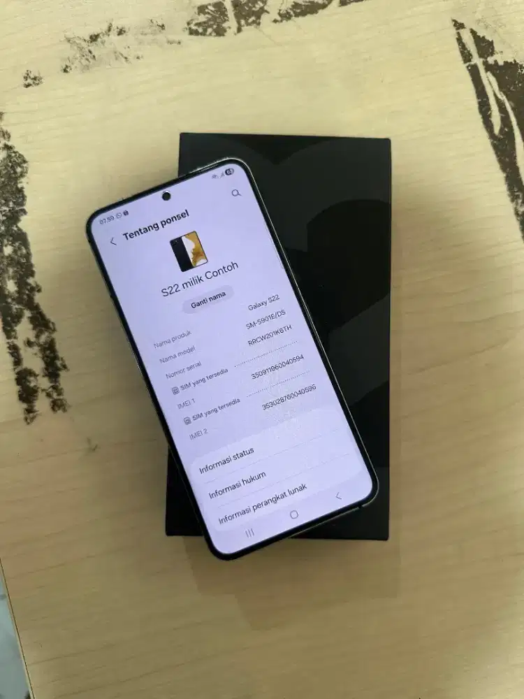 Samsung S22 5G 8/128 Fullset