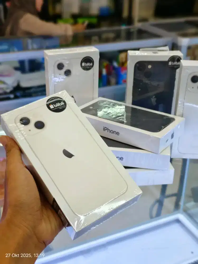 iPhone 13 128gb new promo TT bisa