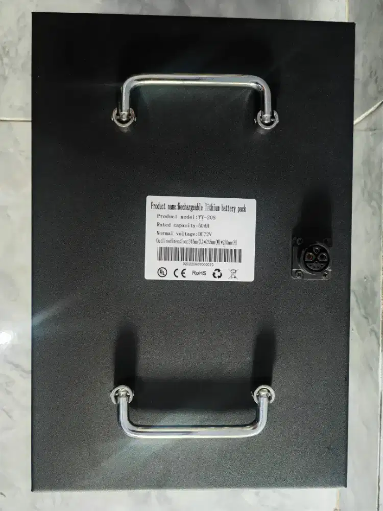 Baterai Motor Listrik 72V 50AH