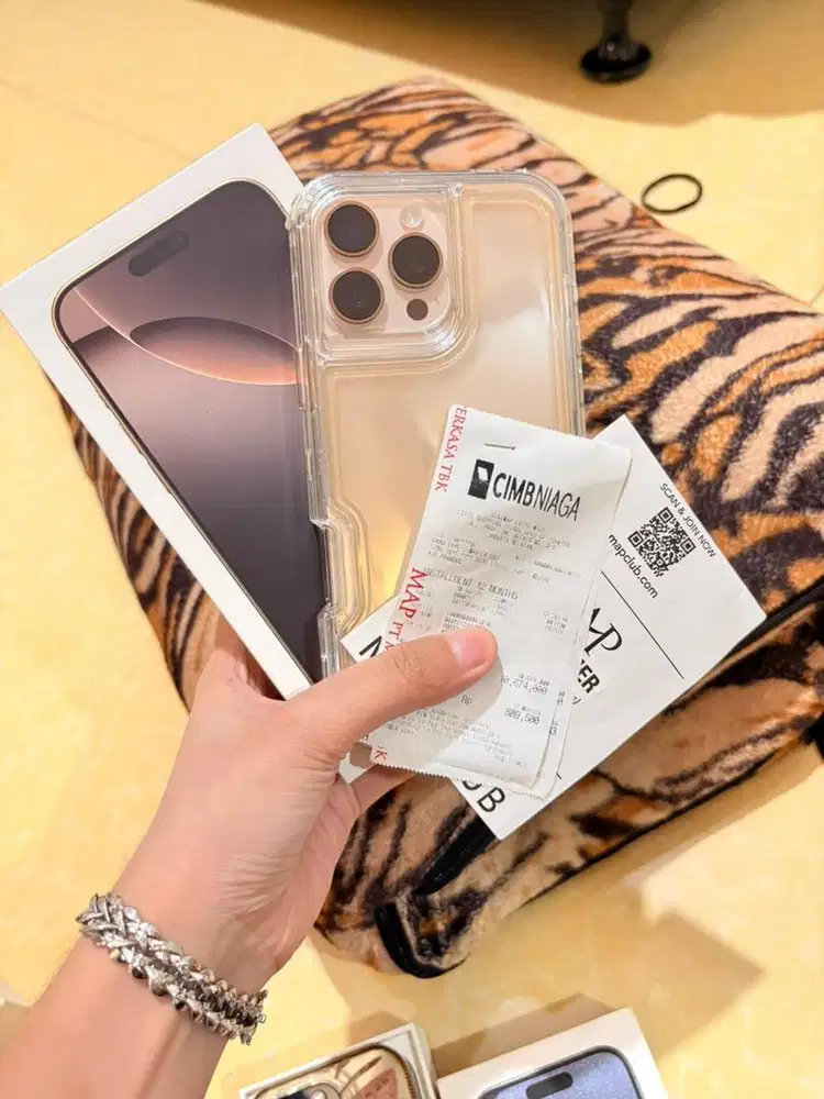 Pemakaian Pribadi Iphone 16 PROMAX IBOX BH 100