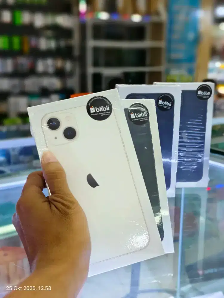Iphone 13 baru 128gb garansi 1 tahun