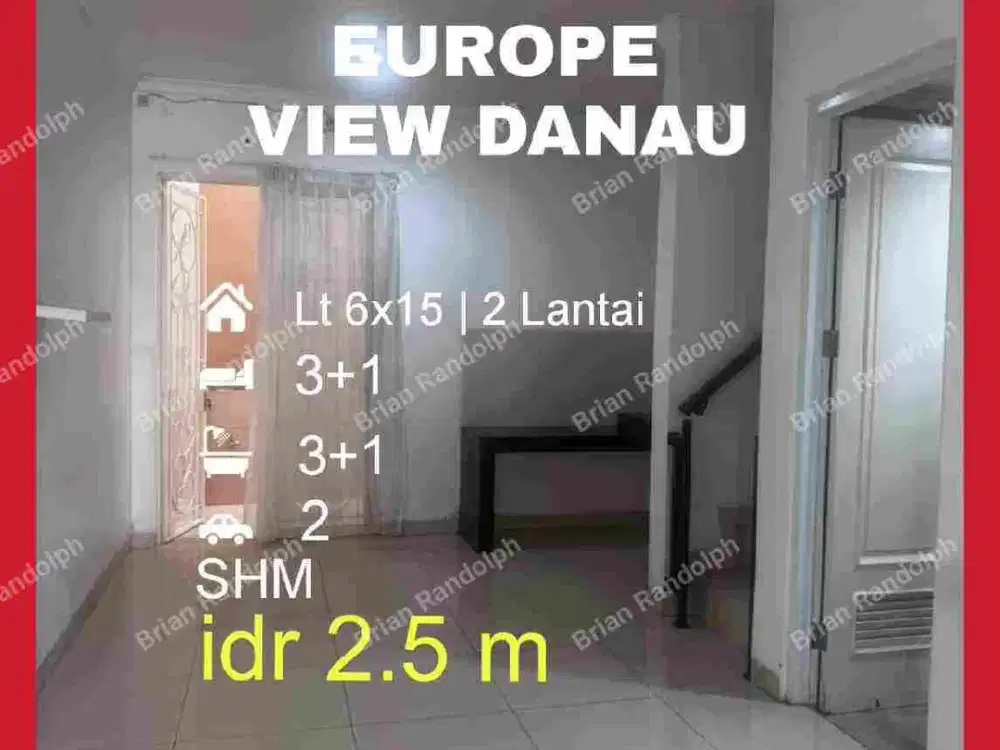 Dijual rumah siap huni 6x 15 di greenlake city cipondoh