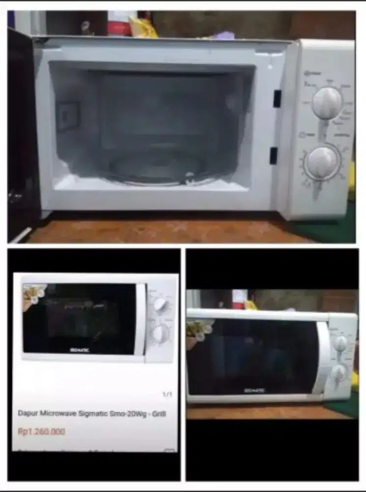 Microwave plus grill