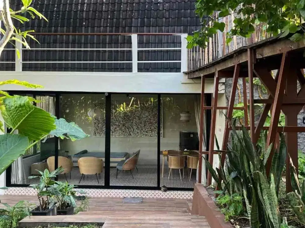 Tanah bonus Villa view sawah