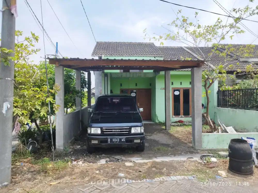 Kontrakan tahunan rumah 1 lantai desa Suruh, Sukodono