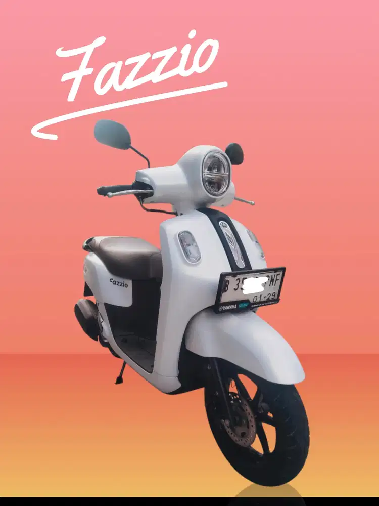 Dp 800rb Yamaha Fazzio Lux mulus (Bi jelek ktp daerah bs kredit  fazio